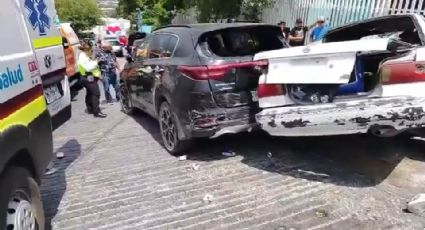 Conductor se estrella contra kínder al sur de Monterrey