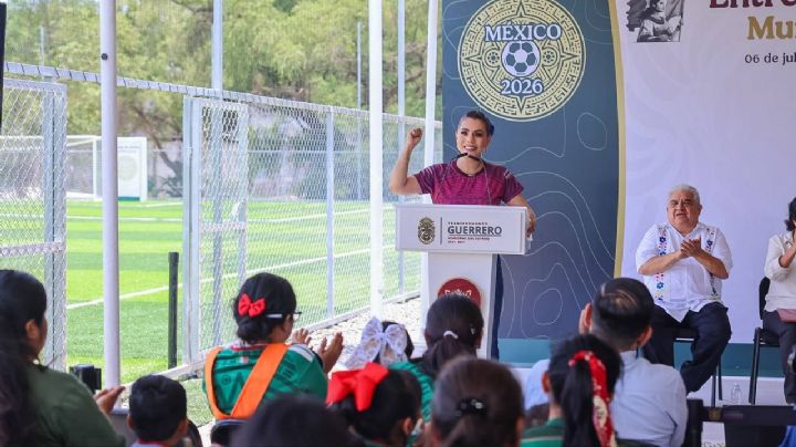 Impulsa Mundial Social nuevas canchas deportivas en Guerrero