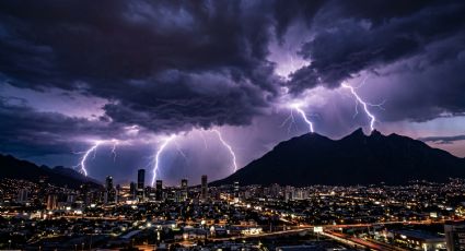 Alertan por lluvias con actividad eléctrica Protección Civil Nuevo León