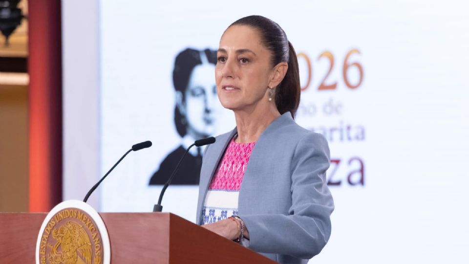 Presidenta Claudia Sheinbaum Pardo.