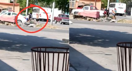 VIDEO | Captan brutal pelea en avenida Camino Real en Monterrey