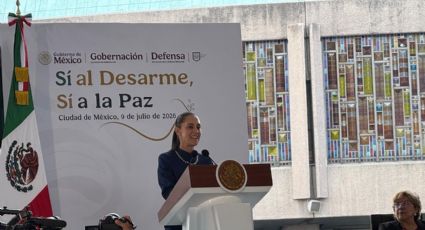 Revela Sheinbaum que 75% de armamento incautado proviene de EU