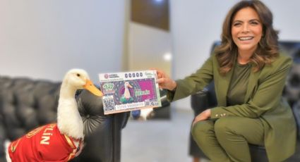 De las calles a la Lotería, pato Merlín hace historia