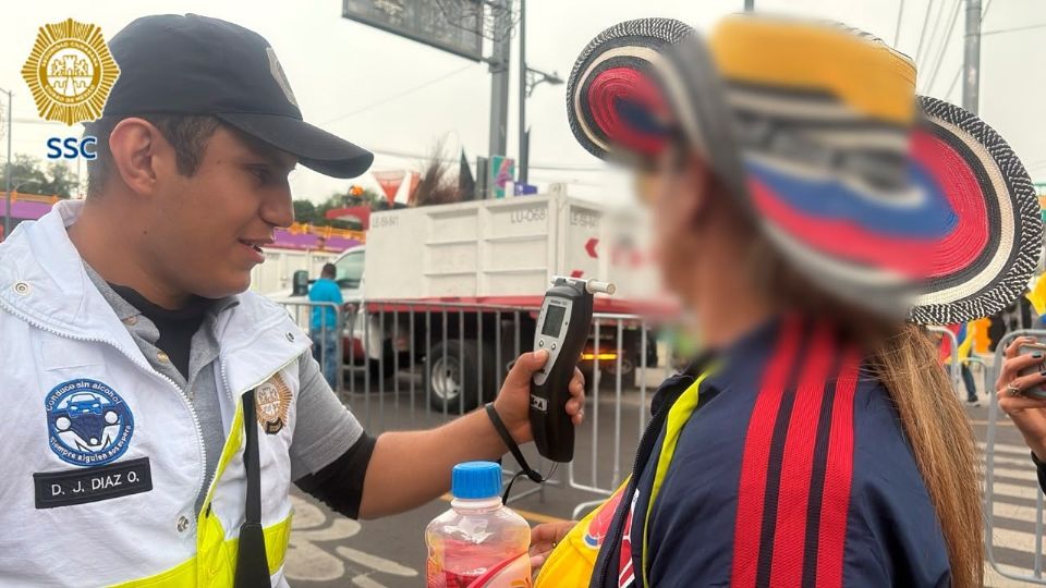 Casi 900 conductores ebrios terminan en el “Torito” durante el torneo en CDMX