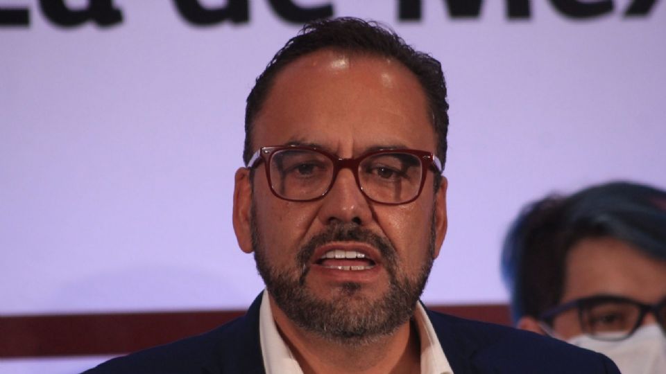 El presidente de la Comisión de Asuntos de la Frontera Norte, del Senado, Juan Carlos Loera de la Rosa.